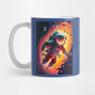 astronaut planets there we used to live Mug